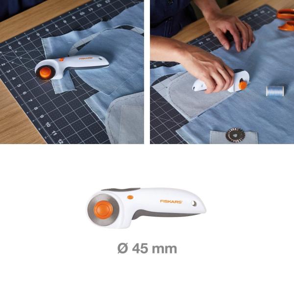 Fiskars - Rotationsschneider - Rotary Cutter Trigger Ø4,5cm