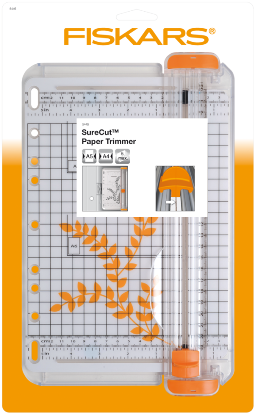 Fiskars - Schneidebrett - Paper Trimmer SureCut A5