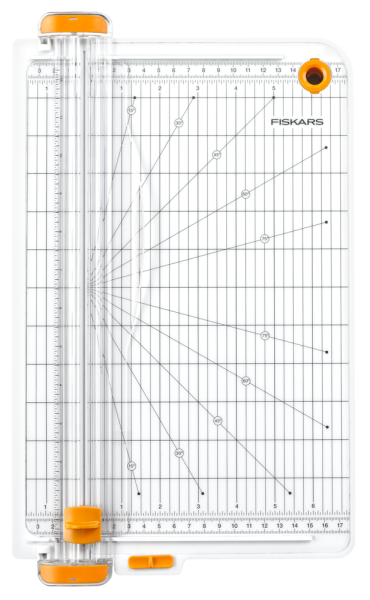 Fiskars - Schneidebrett - Paper Trimmer SureCut with Storage A4