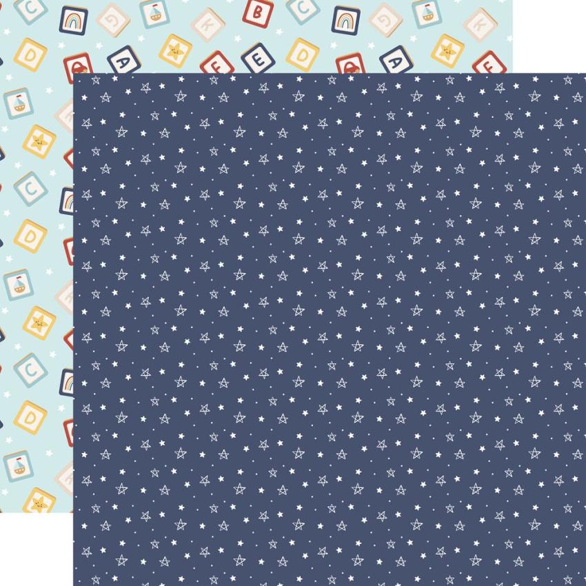 Echo Park - Designpapier "Baby On Board It's a Boy!" Collection Kit 12x12 Inch - 12 Bogen