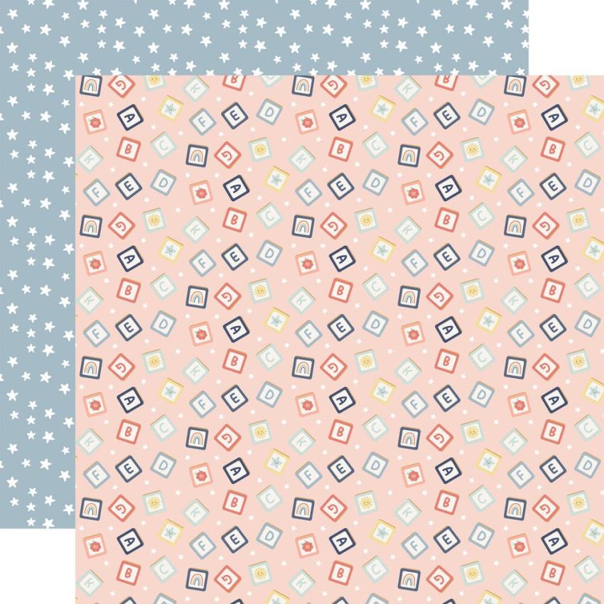 Echo Park - Designpapier "Baby On Board It's a Girl!" Collection Kit 12x12 Inch - 12 Bogen