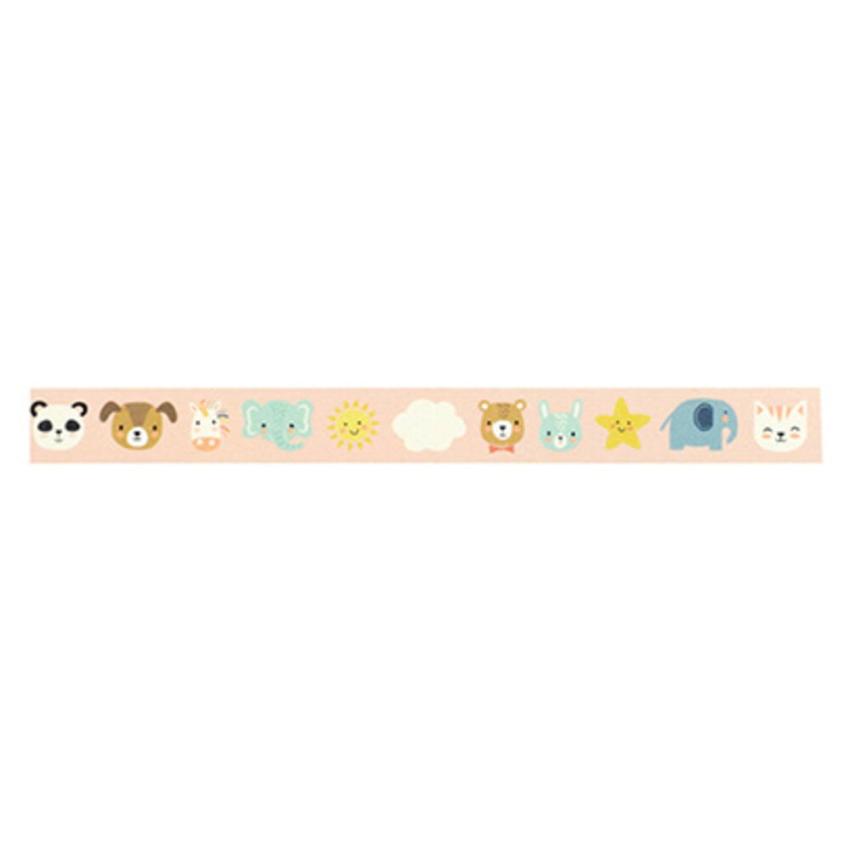 Echo Park - Decorative Tape "New Arrival Animals" Washi Tape 