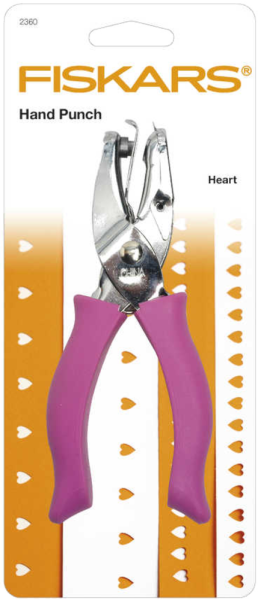 Fiskars - Handmotivstanzer "Heart L" Hand Punch