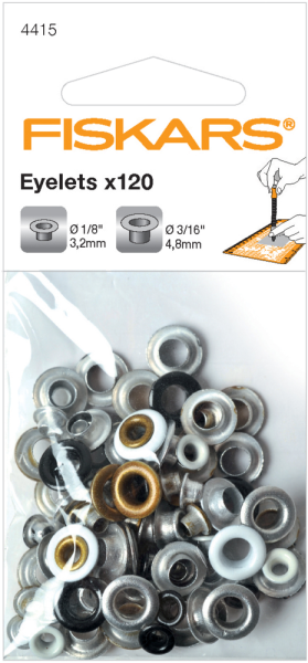 Fiskars - Ösen "Round" Eyelets