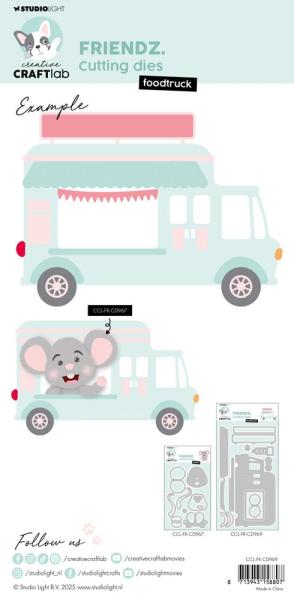 Creative Craft Lab - Studio Light - Stanzschablone "Foodtruck" Dies