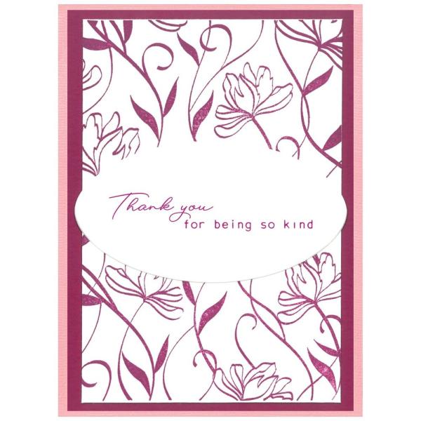 Sizzix - Stanzschablone & Stempelset "Wall Flower" Framelits Craft Dies & Clear Stamps by Stacey Park