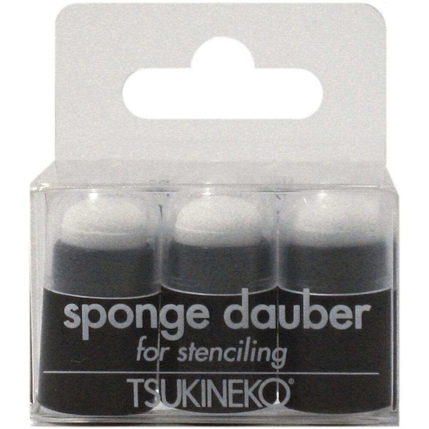 Tsukineko - Schwamm-Tupfpinsel - Sponge Dauber 3 Stk.