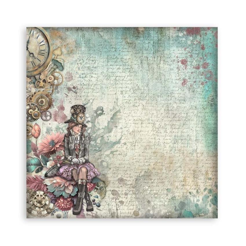 Stamperia - Designpapier "Master of Magic" Maxi Paper Pack 12x12 Inch - 22 Bogen