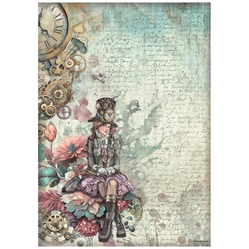 Stamperia - Decopatch Papier "Selection" Decoupage A4 - 6 Bogen  