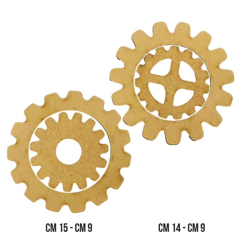 Stamperia - Holzteile "Master of Magic Gears" MDF Crafty Shapes Blanks