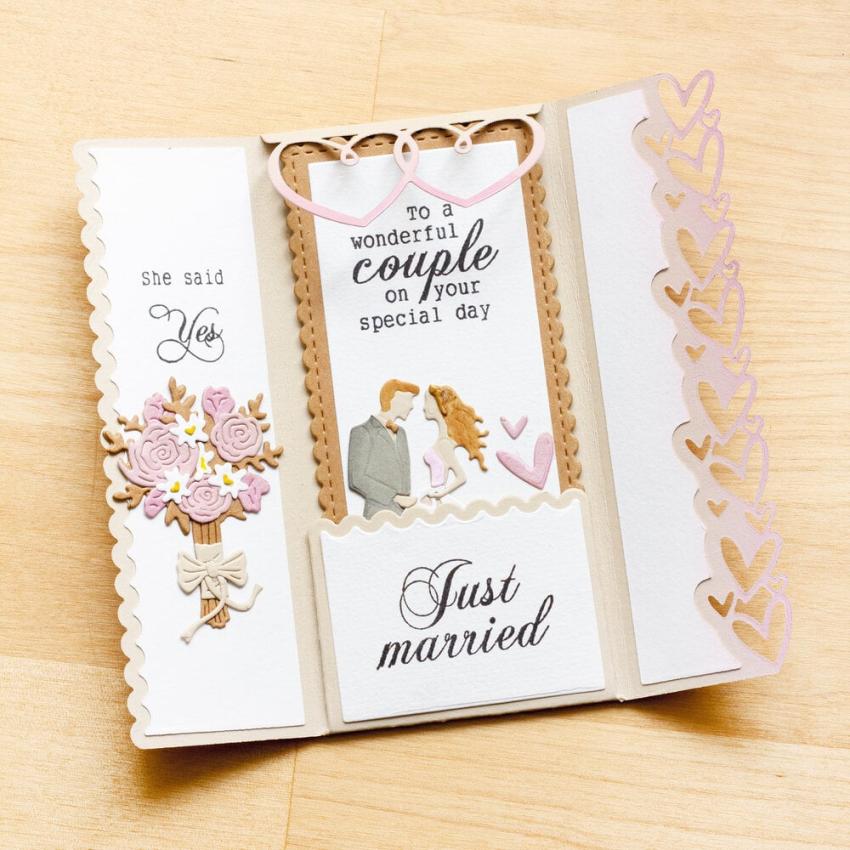 Studio Light - Stempelset "Wedding Day" Clear Stamps