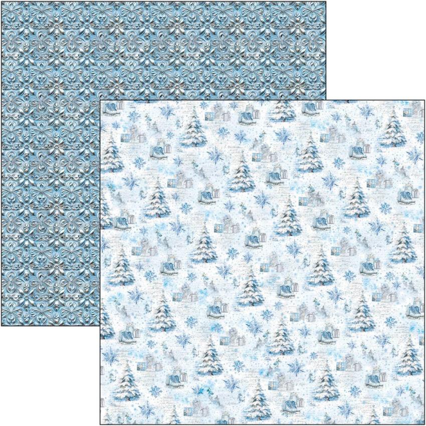 Ciao Bella - Designpapier "Elegance of Blue" Paper Pack 12x12 Inch - 12 Bogen