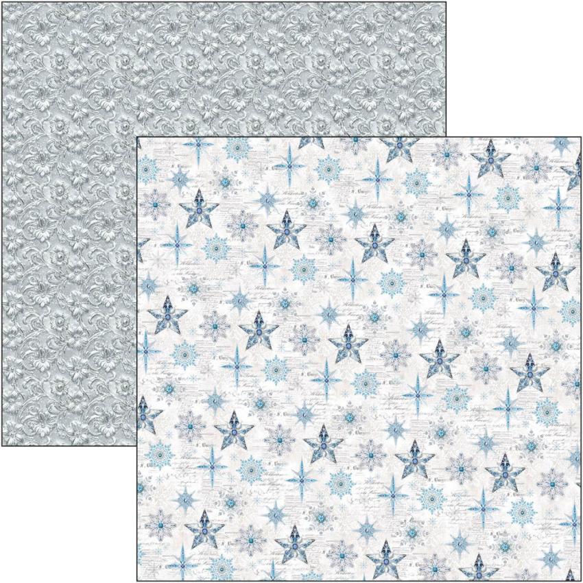 Ciao Bella - Designpapier "Elegance of Blue" Patterns Paper Pack 12x12 Inch - 8 Bogen