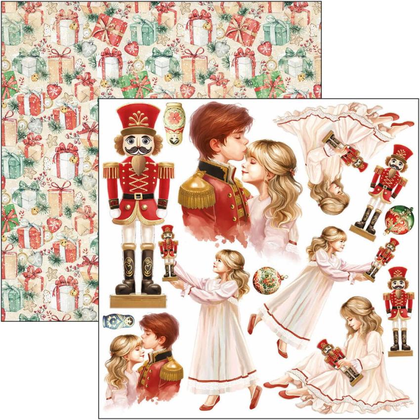 Ciao Bella - Stanzteile "The Nutcracker" Fussy Cut Pad - 24 Bogen