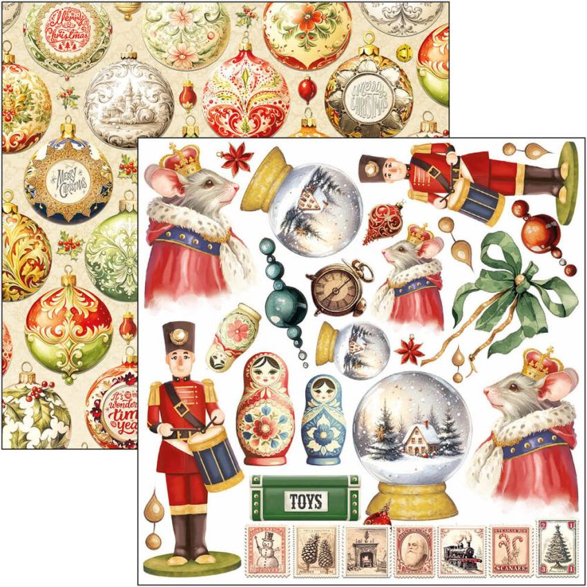 Ciao Bella - Stanzteile "The Nutcracker" Fussy Cut Pad - 24 Bogen