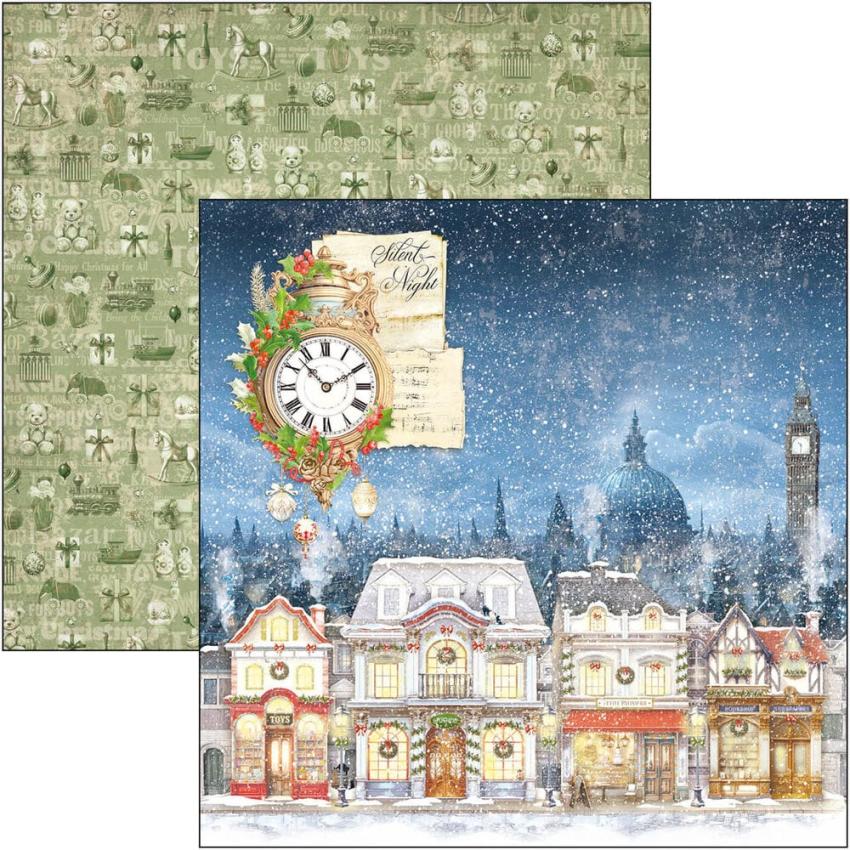 Ciao Bella - Designpapier "The Nutcracker" Paper Pack 8x8 Inch - 12 Bogen