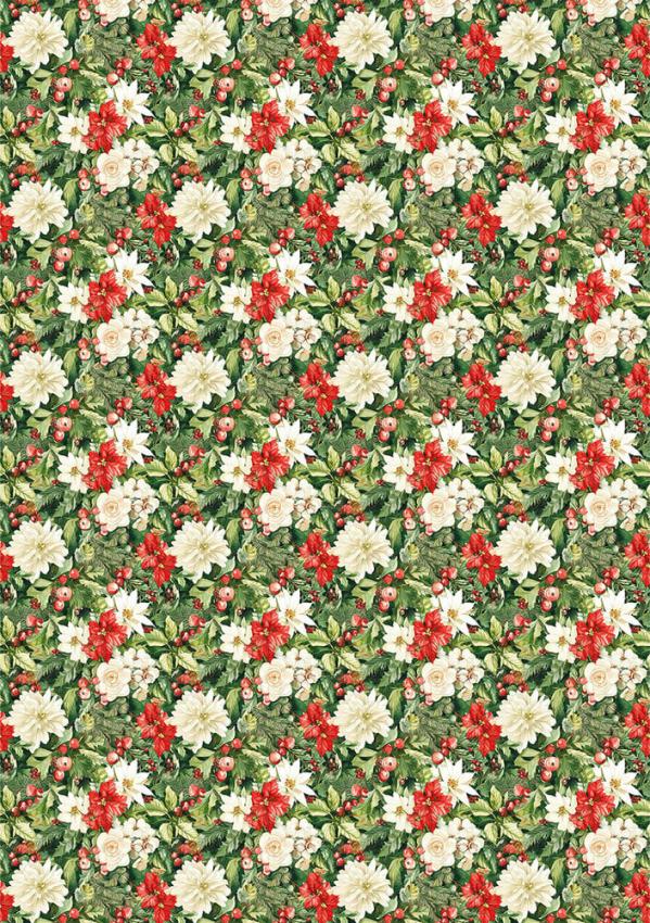 Ciao Bella - Decopatch Papier "Christmas Vibes" Rice Paper A5 - 8 Bogen