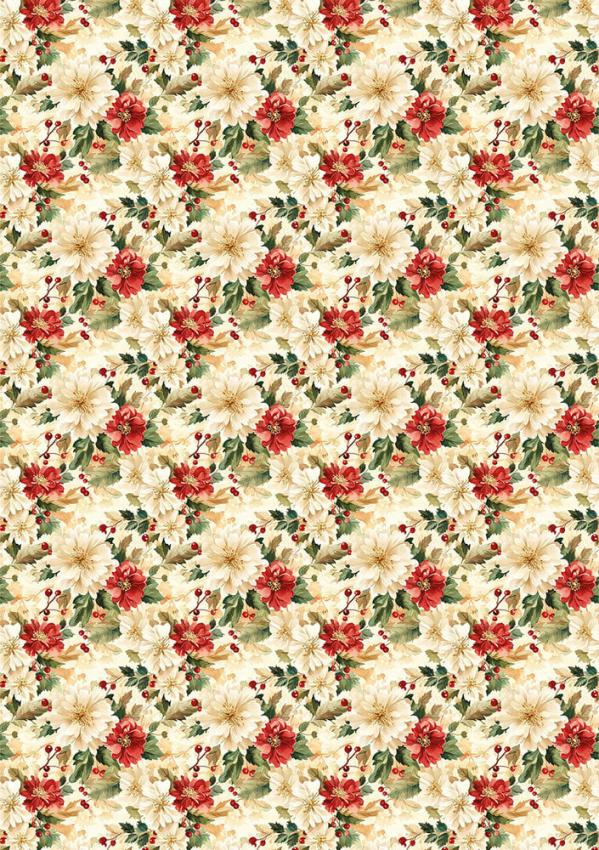 Ciao Bella - Decopatch Papier "Christmas Vibes" Rice Paper A5 - 8 Bogen