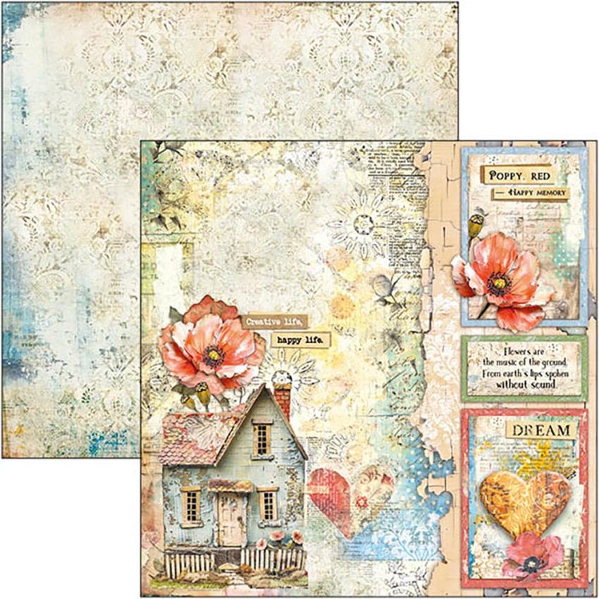 Ciao Bella - Designpapier "Majestic Dream" Paper Pack 8x8 Inch - 12 Bogen