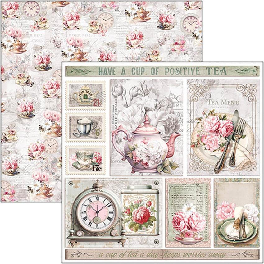 Ciao Bella - Designpapier "Timeless Moments" Patterns Paper Pack 12x12 Inch - 8 Bogen