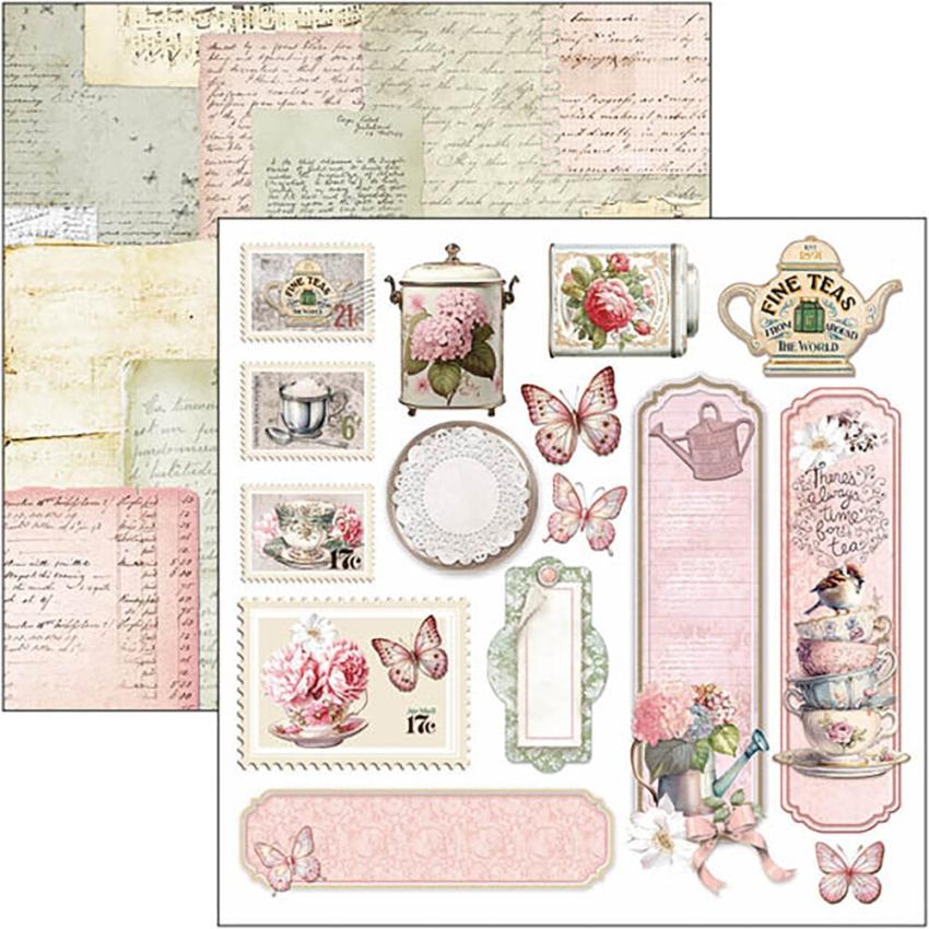 Ciao Bella - Stanzteile "Timeless Moments" Fussy Cut Pad - 24 Bogen