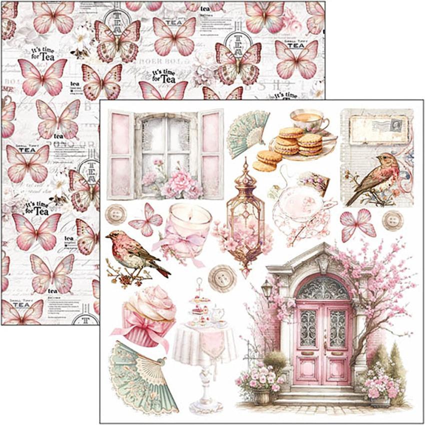 Ciao Bella - Stanzteile "Timeless Moments" Fussy Cut Pad - 24 Bogen