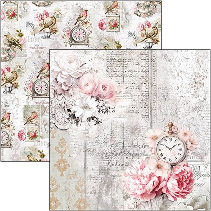 Ciao Bella - Designpapier "Timeless Moments" Paper Pack 8x8 Inch - 12 Bogen