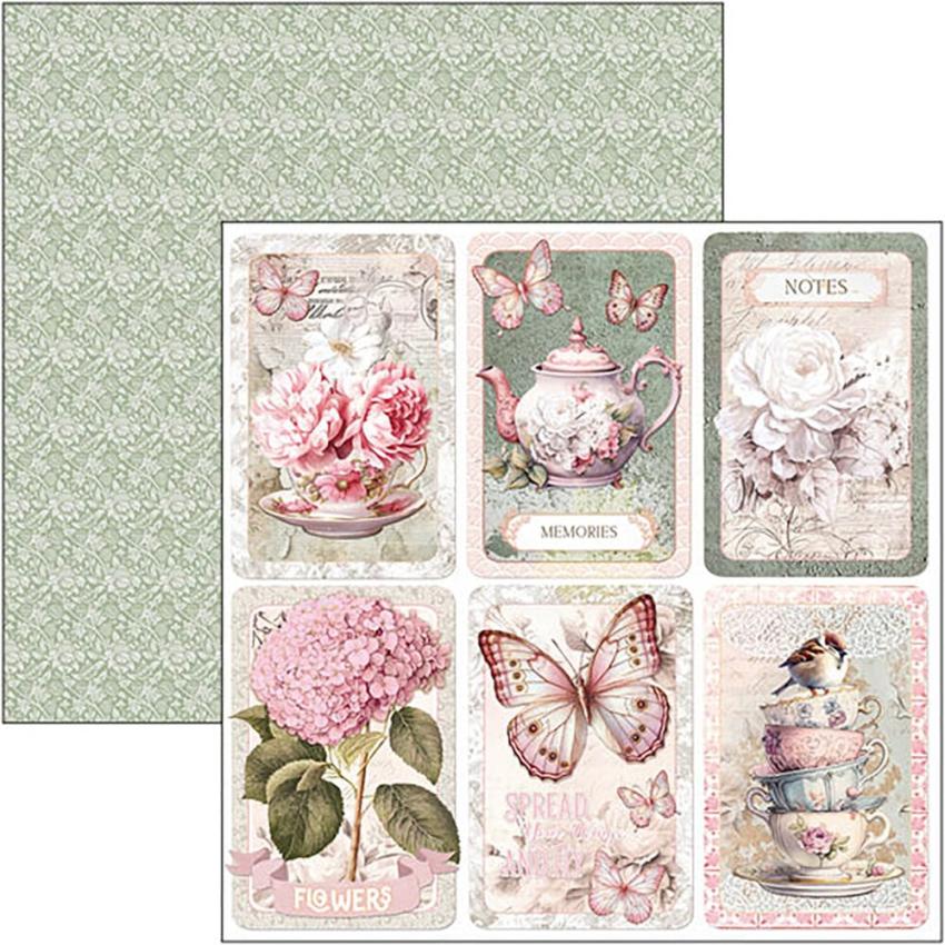 Ciao Bella - Designpapier "Timeless Moments" Paper Pack 8x8 Inch - 12 Bogen