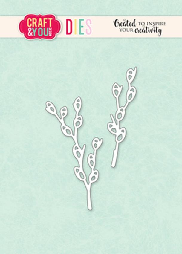 Craft & You Design - Stanzschablone "Catkin Twigs" Dies