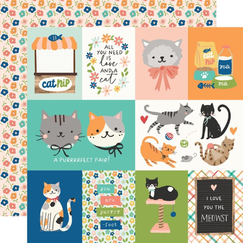 Simple Stories - Collections Kit "Fur Baby Cat" 12 Bogen Designpapier