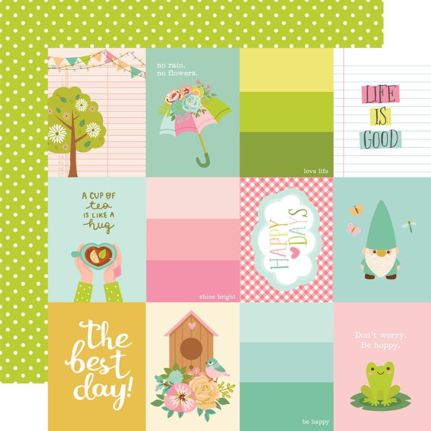 Simple Stories - Collections Kit "Tea Garden" 12 Bogen Designpapier