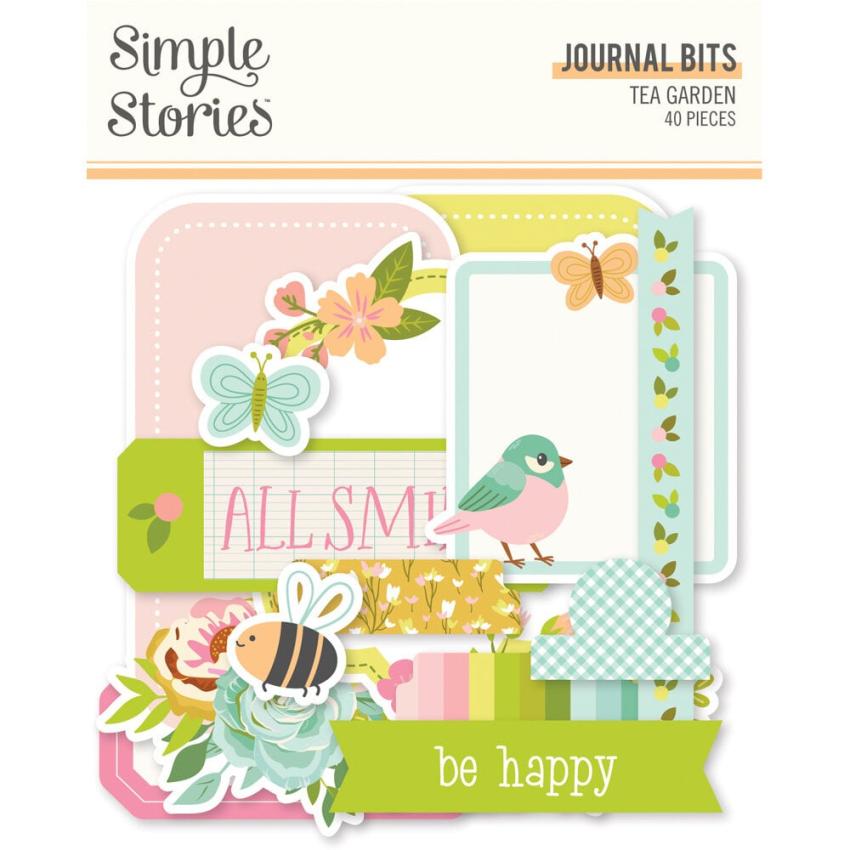 Simple Stories - Collectors Essential Kit "Tea Garden" 12 Bogen Designpapier