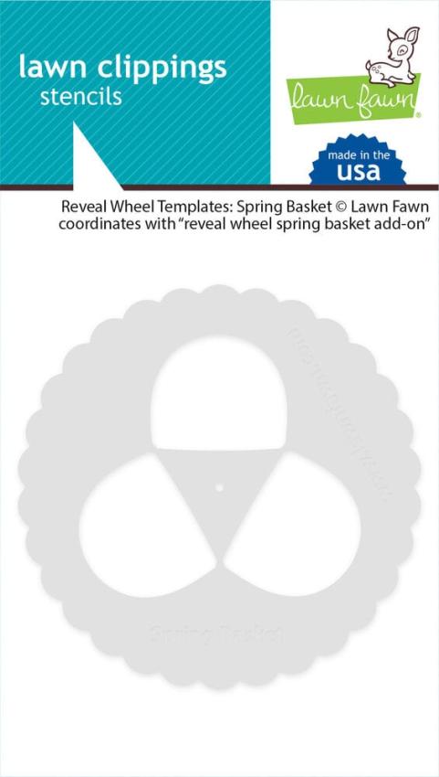 Lawn Fawn - Schablone "Spring Basket Templates" Stencil