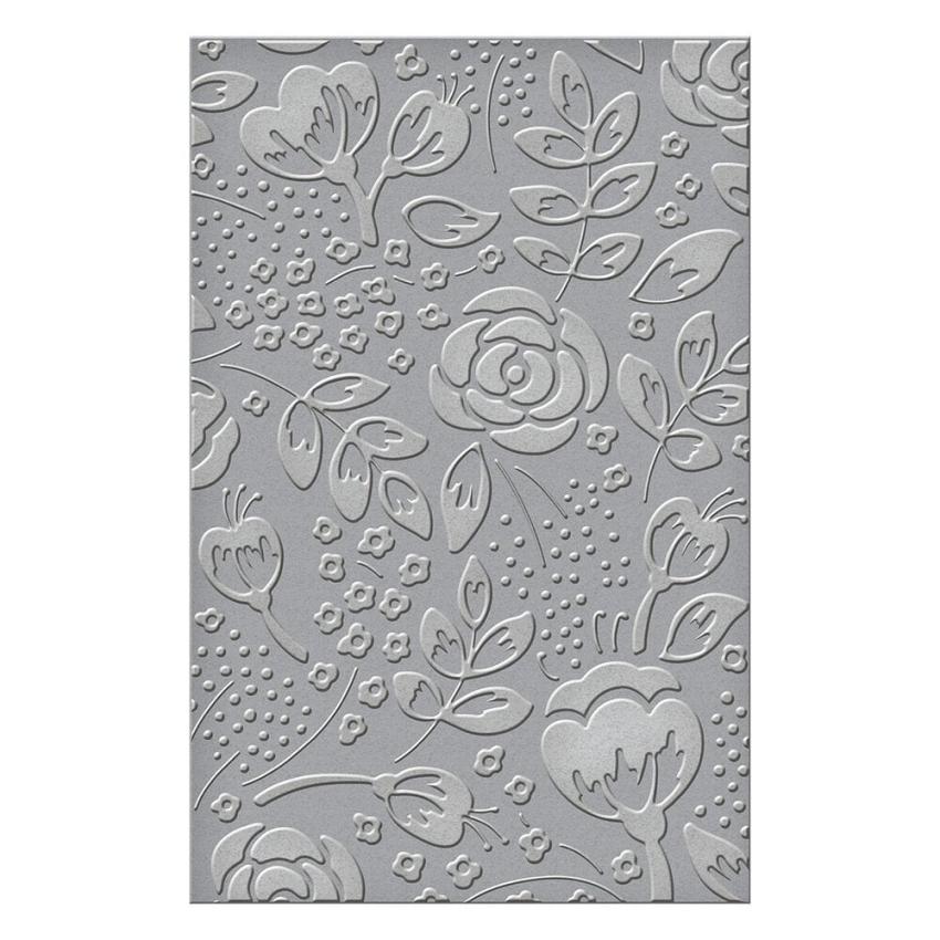 Spellbinders - Prägefolder "Bold Floral" Embossingfolder