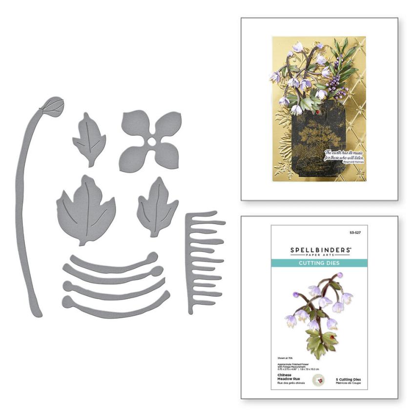 Spellbinders - Stanzschablone "Chinese Meadow Rue" Dies