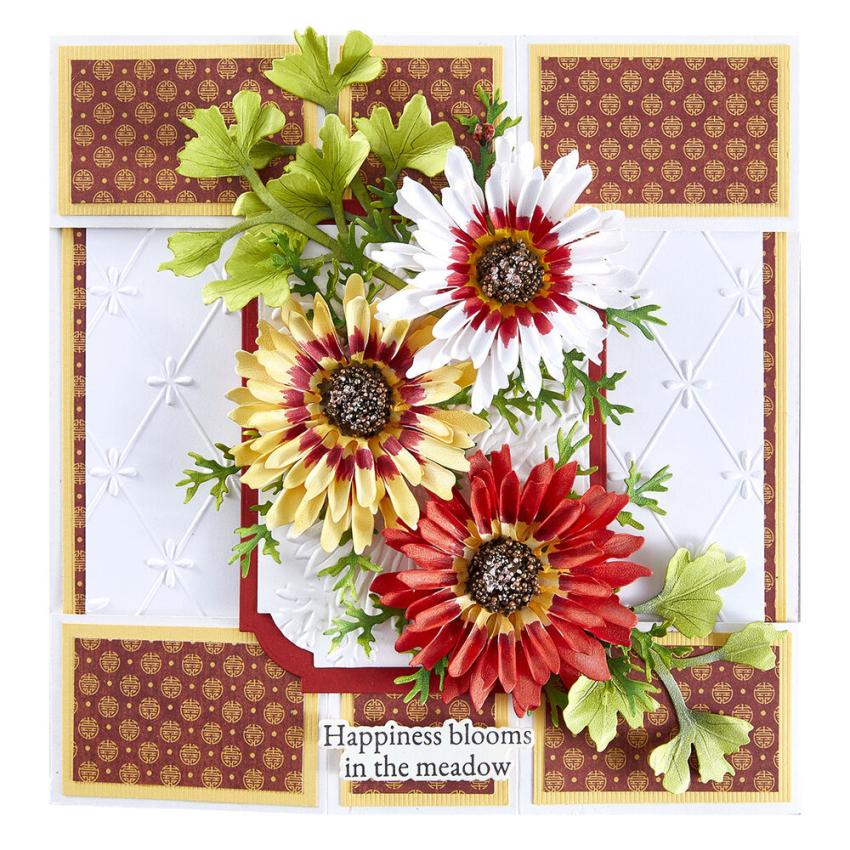 Spellbinders - Stanzschablone "Painted Daisy and Ladybugs" Dies