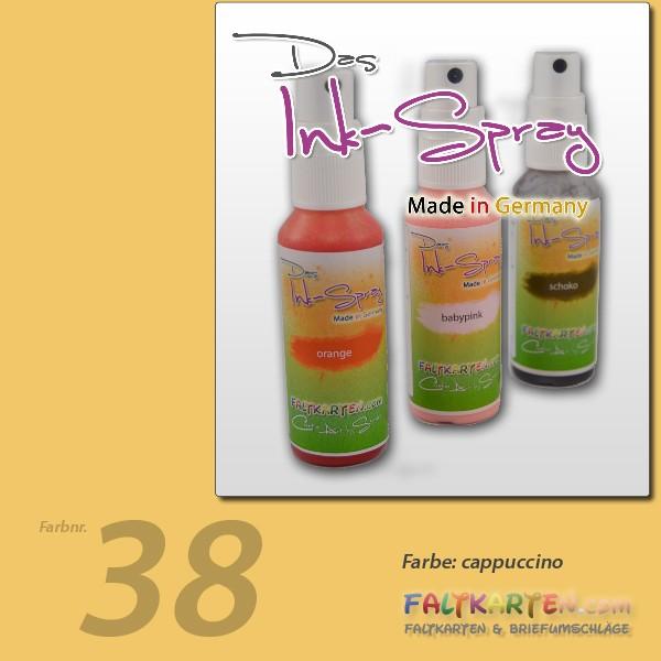 Das Ink-Spray auf Wasserbasis 50 ml in cappuccino