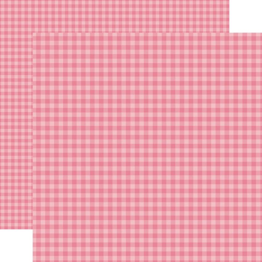 Echo Park - Designpapier "Bold Gingham" Collection Kit 12x12 Inch - 12 Bogen