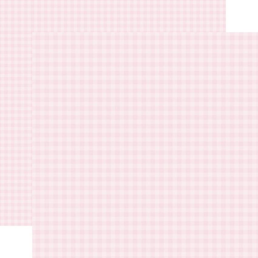 Echo Park - Designpapier "Pastel Gingham" Paper Pack 6x6 Inch - 24 Bogen