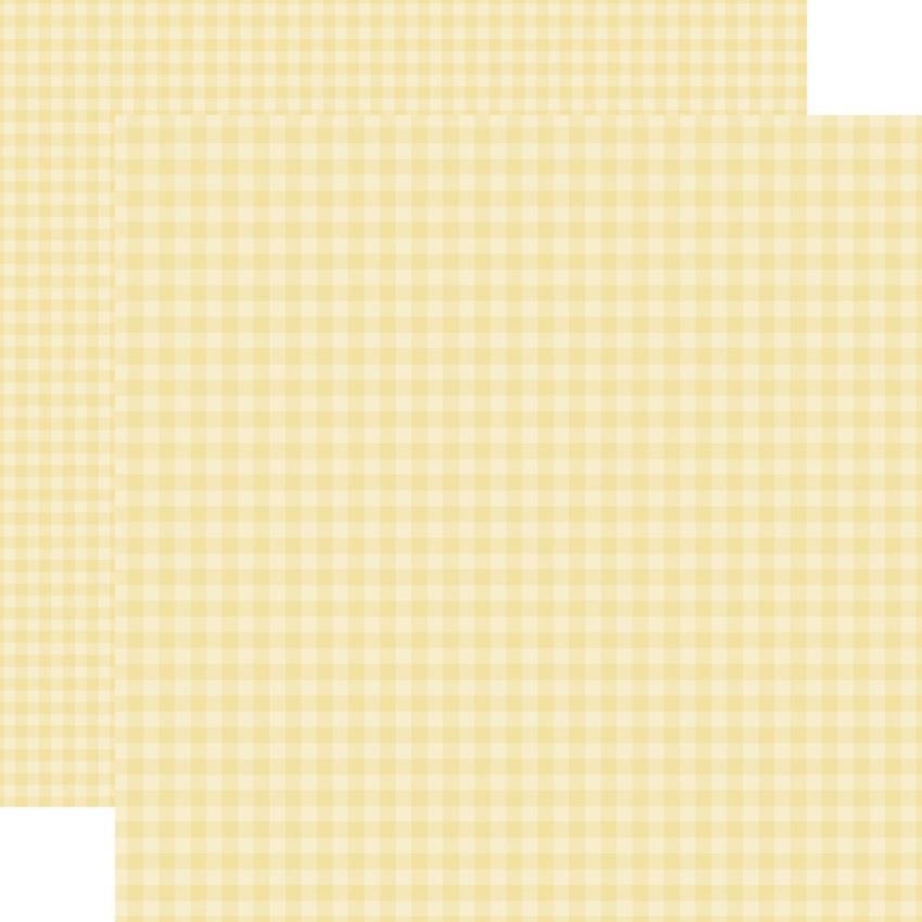 Echo Park - Designpapier "Pastel Gingham" Paper Pack 6x6 Inch - 24 Bogen