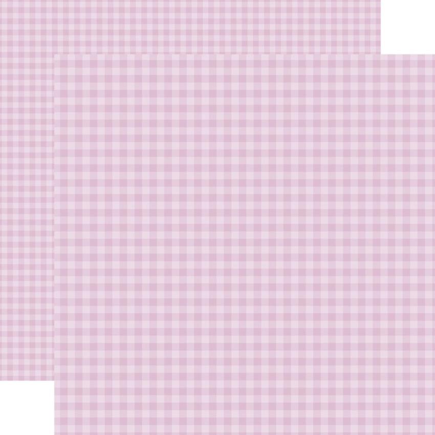 Echo Park - Designpapier "Pastel Gingham" Paper Pack 6x6 Inch - 24 Bogen