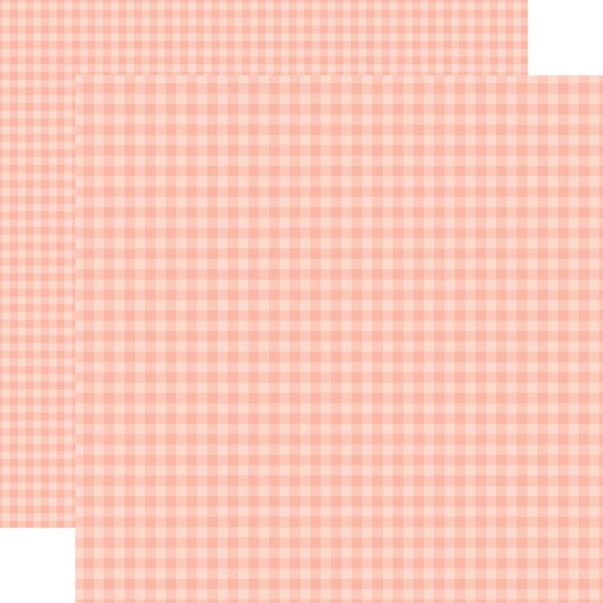 Echo Park - Designpapier "Pastel Gingham" Paper Pack 6x6 Inch - 24 Bogen