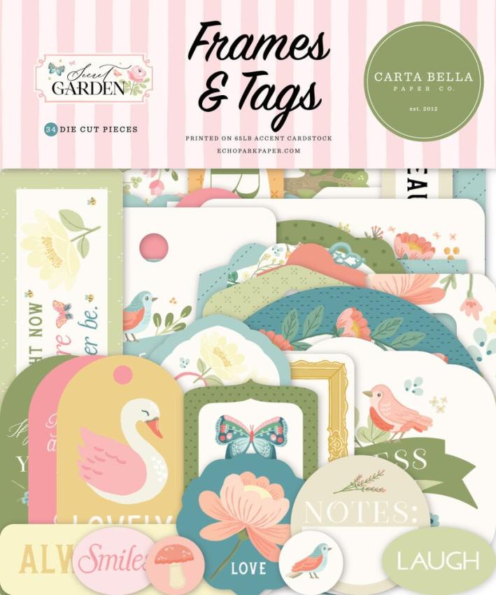 Carta Bella - Mega Bundle "Secret Garden" Komplettpaket 