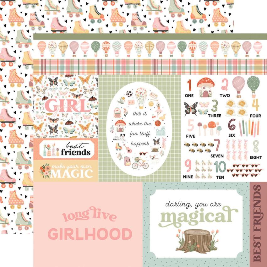 Carta Bella - Designpapier "That's My Girl" Collection Kit 12x12 Inch - 12 Bogen  