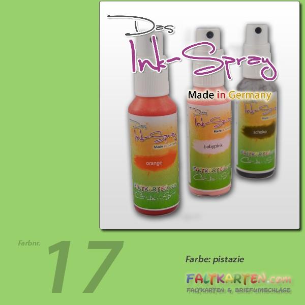 Das Ink-Spray auf Wasserbasis 50 ml in pistazie