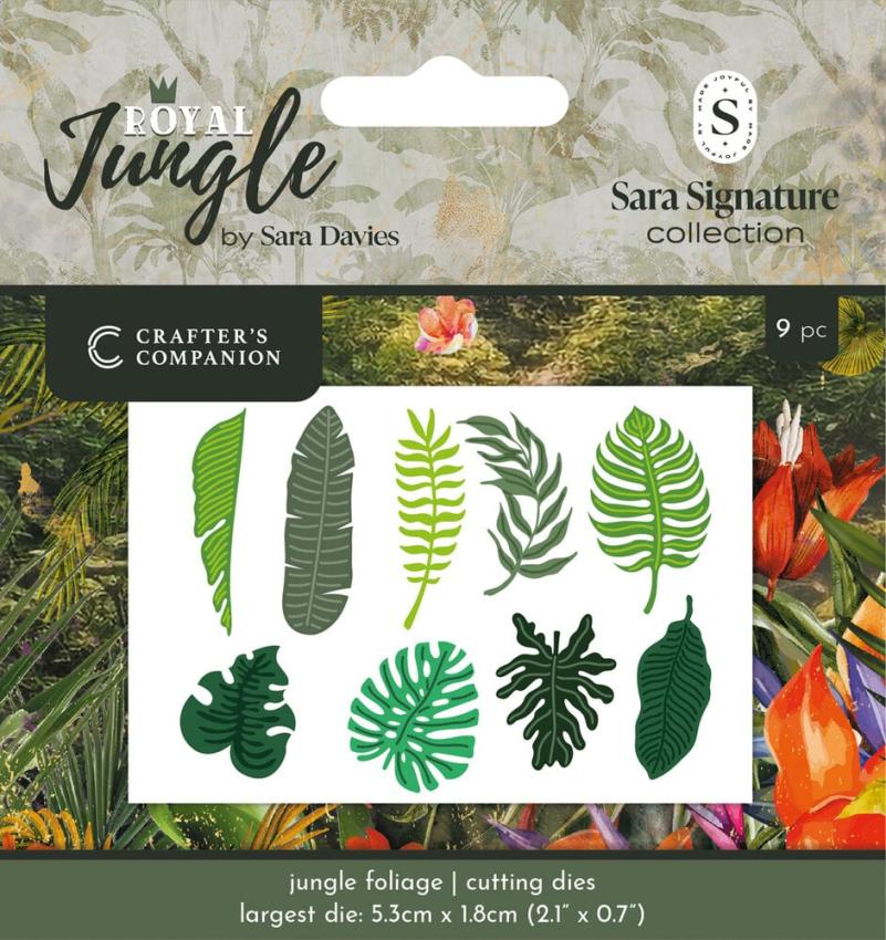 Crafters Companion - Stanzschablone "Jungle Foliage" Dies