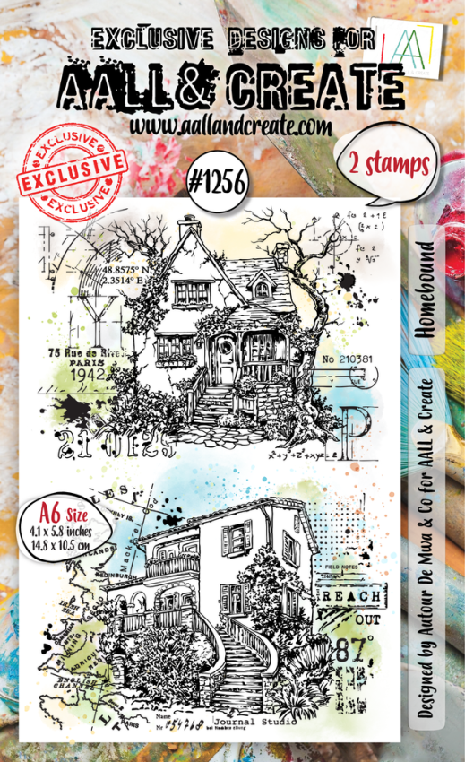 AALL and Create - Stempelset A6 "Homebound" Clear Stamps