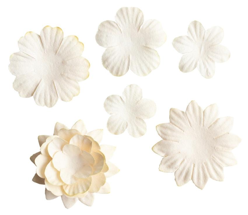 Studio Light - Papier Blumen "Cream" Paper Flowers