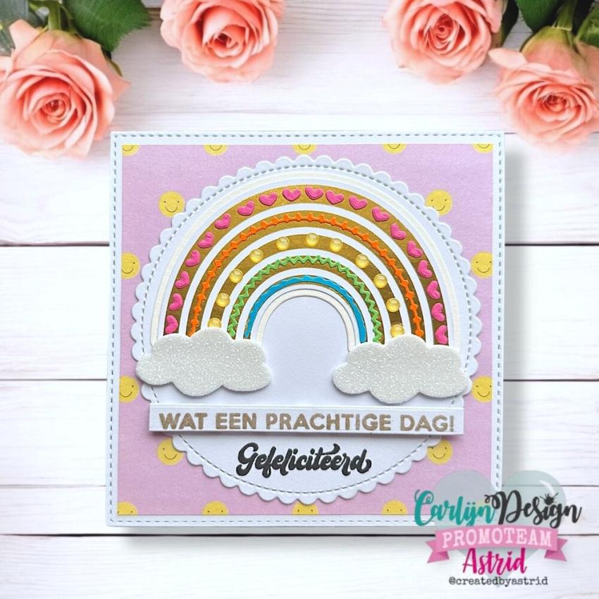 Carlijn Design "Regenboog" Hot Foil  