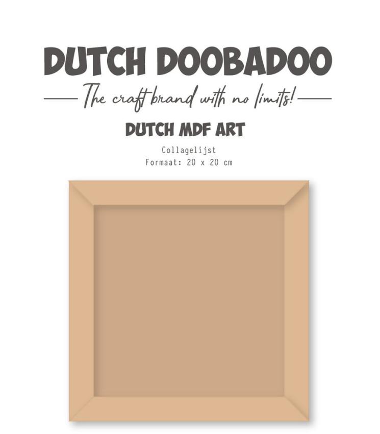 Dutch Doobadoo - Holzteile "Collage Frame" Dutch MDF Art